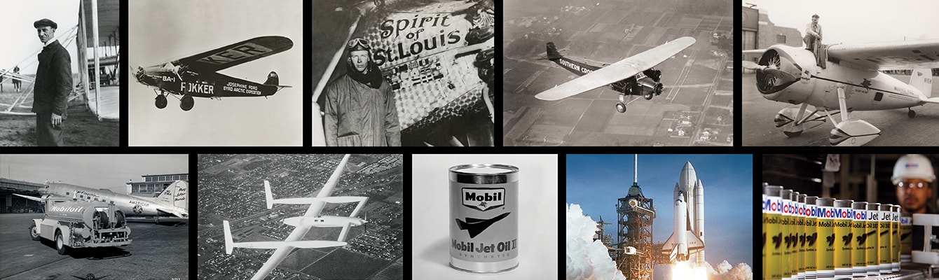 Images of ExxonMobil Aviation's milestones through history Images of ExxonMobil Aviation's milestones through history