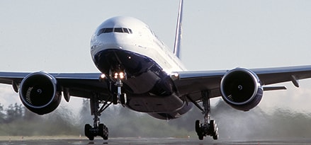 airplane landing