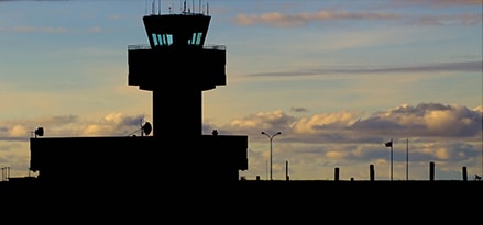 Airport traffic control tower