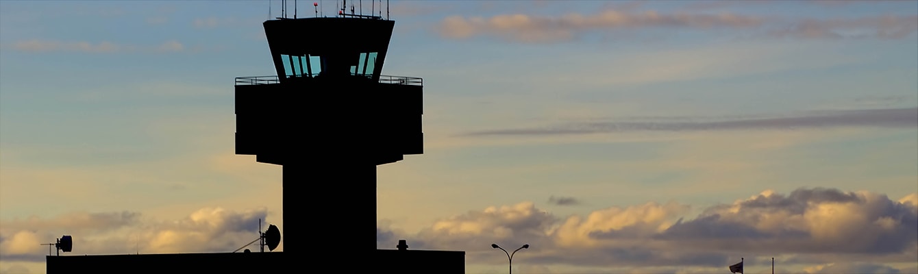 Airport traffic control tower
