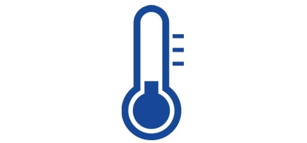 temperature blue icon
