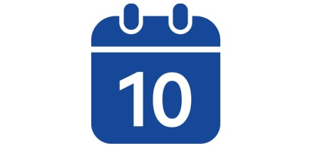 calendar 10 icon