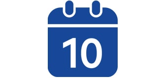 calendar 10 icon