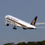 Singapore Airline aeroplane
