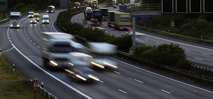 Cars on Freeway