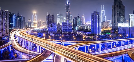 Shanghai technology Center Cityscape