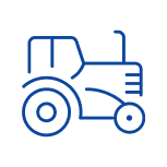 Icon of a tractor.
