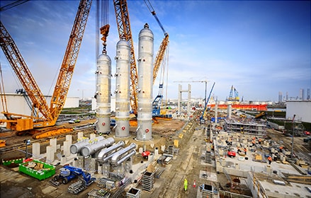 Exxon Mobil Basestocks Refinery in Rotterdam