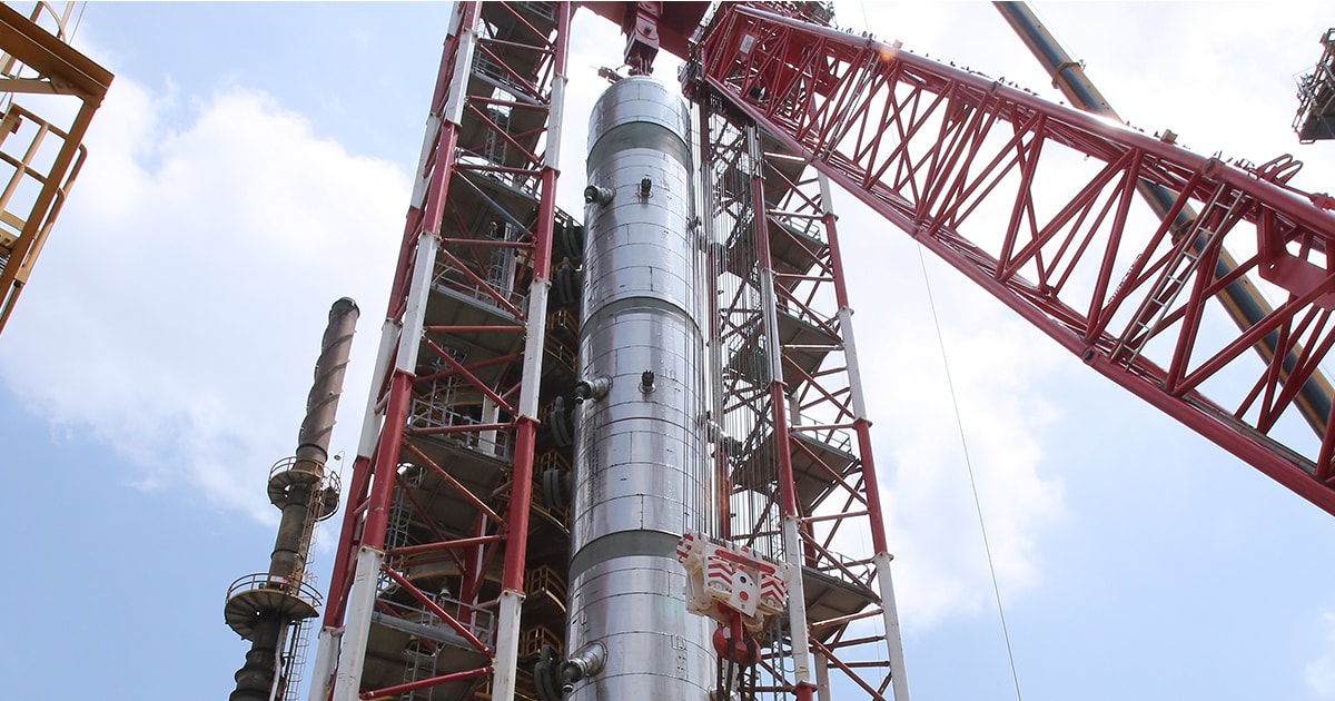 Lubes reactor Singapore ExxonMobil Basestocks