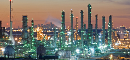 ExxonMobil refinery in Baytown, Texas