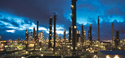 ExxonMobil’s refinery in Rotterdam, Netherlands