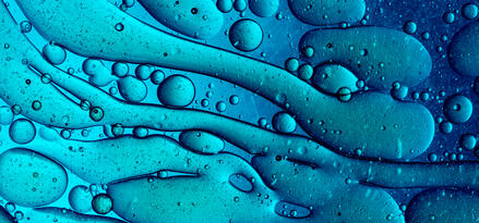 Blue Synthetics splash
