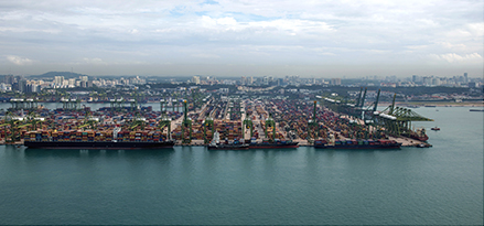 Shipping dock