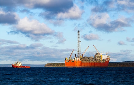 Ship about to bunker