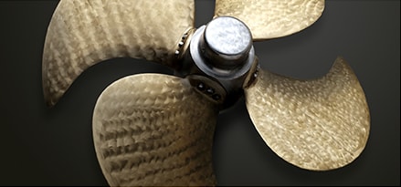 Ships propeller