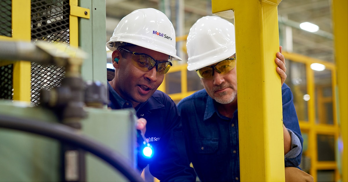 Lubricant and fuel engineering service ExxonMobil marine