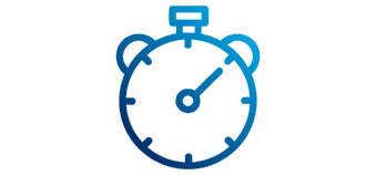 Faster time icon