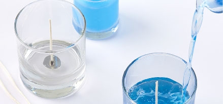 Exxon waxes candle pour