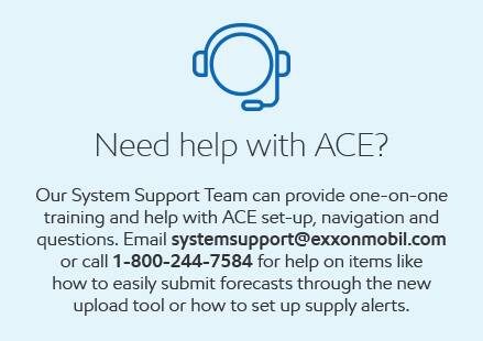 System support team contact banner